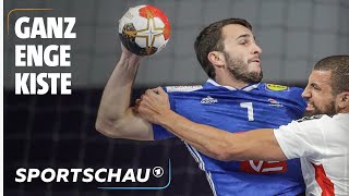 Algerien verlangt Frankreich alles ab  Highlights  HandballWM  Sportschau [upl. by Cirtap]