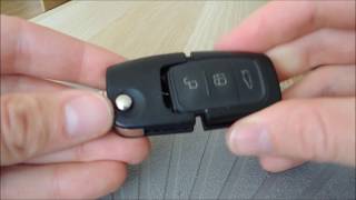 How Change Replace Key battery FOB Ford Kuga Mondeo Focus DIY Výměna baterie v klíči [upl. by Anderson]