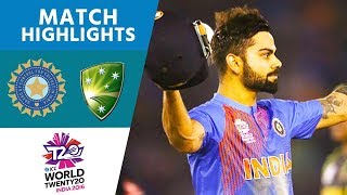 Kohlis 82 Steers Hosts Home  India vs Australia  ICC WT20 2016  Highlights [upl. by Oatis]