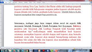 TEKNIK MENJAWAB SOALAN NOVEL TINGKATAN 1 NOVEL SEJAMBAK BAKTI [upl. by Koressa]