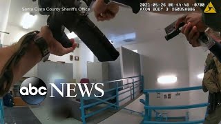 Body camera footage shows San Jose mass shooting [upl. by Abdu]