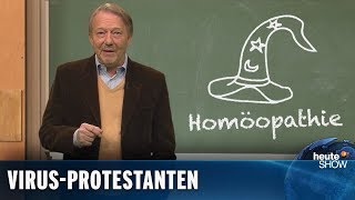 Homöopathie Der Hokuspokus der Alternativmedizin  heuteshow vom 16112018 [upl. by Romeu]