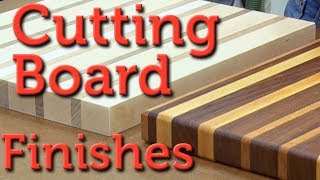 Cutting Board Finish [upl. by Aneekas397]