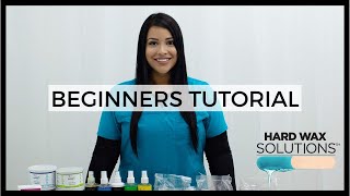 Introduction to Waxing  Beginners Hard Wax Tutorial [upl. by Ttenneb493]