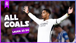 ALL LaLiga 202324 goals  Real Madrid [upl. by Cissej291]