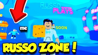 The Dev Made A RUSSOPLAYS ZONE In YouTube Champions AND I GOT 10 MILLION SUBS Roblox [upl. by Yesrod]