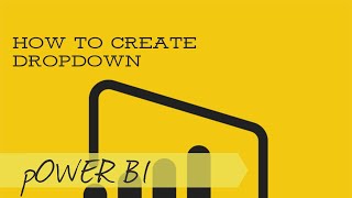 1 Slicer Dropdown  How to create dropdown in PowerBi [upl. by Ailina104]