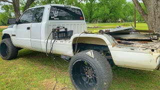 BADASS FLAT BED FROM ORIGINAL TRUCK BED [upl. by Evante]