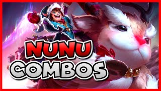 NUNU COMBO GUIDE  How to Play Nunu Season 11  Bav Bros [upl. by Aicekal735]