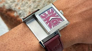 Jaeger Lecoultre Reverso Tribute Burgundy [upl. by Eniamej793]