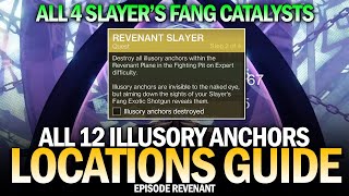 All Illusory Anchor Locations in Kells Fall Exotic Mission All 4 Catalysts Guide Destiny 2 [upl. by Tadashi920]