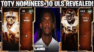 TOTY NOMINEES REVEALED 10 ULTIMATE LEGENDS COMING MARINO CROMARTIE AND MORE [upl. by Anabahs]