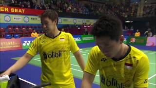 YonexSunrise Hong Kong Open 2017  Badminton F M2MD  GidSuk vs ConKol [upl. by Aehcim]