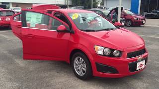 2015 Chevrolet Sonic LS Feature Review [upl. by Ciapas605]