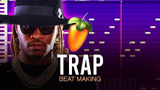 How to Make Trap Beats • FL STUDIO Beginner • Rhythm [upl. by Ruthann734]