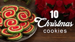 10 Christmas Cookies  The Best Winter Holiday Cookie Recipes [upl. by Agem923]