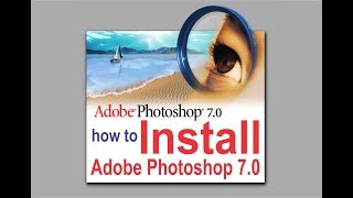 how to install adobe photoshop 70 [upl. by Anisamoht170]