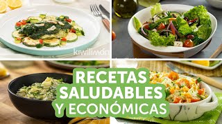 Recetas saludables y económicas  Kiwilimón [upl. by Jordanson]