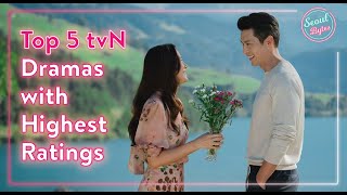 Top 5 tvN Dramas with Highest Ratings [upl. by Ocir]