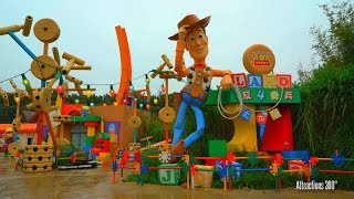 HD Toy Story Land Tour  Hong Kong Disneyland 2017 [upl. by Latyrc]