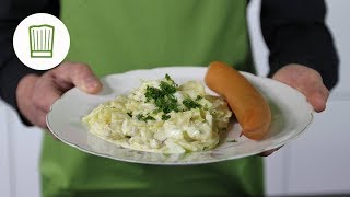 Oma Luises Kartoffelsalat  Chefkoch [upl. by Tertia72]