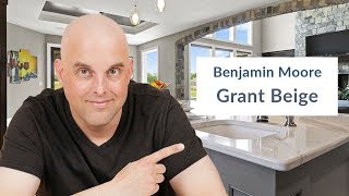 Benjamin Moore Grant Beige Color Review [upl. by Afas]