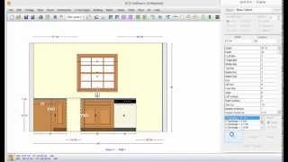 Place cabinets on a wall in KCD Software  1 [upl. by Akiwak]