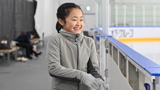 4回転ジャンプを12歳で成功 フィギュアスケート女子、次世代を担う新星・島田麻央選手 [upl. by Ardine564]