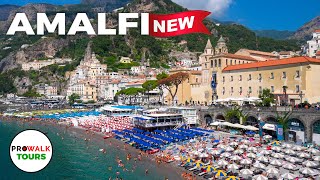 Amalfi amp Atrani Italy Walking Tour  4K 60fps with Captions  The Equalizer 3 Filming Location [upl. by Colis]