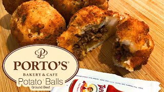 How to Make Portos Potato Balls Beef [upl. by Apilef]