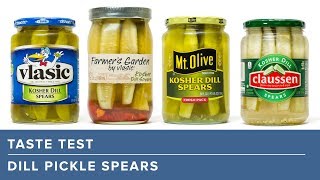 Our Favorite Store Bought Dill Pickle Spears [upl. by Copland]