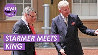 Keir Starmer Arrives at Buckingham Palace to Become PM [upl. by Nuawtna130]