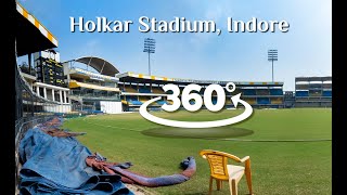 360° View of Holkar Cricket Stadium Indore [upl. by Tadeas511]