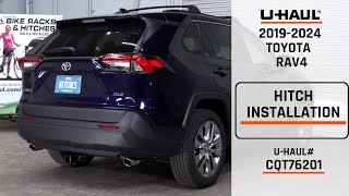 20192024 Toyota Rav4 UHaul Trailer Hitch Installation [upl. by Beberg]