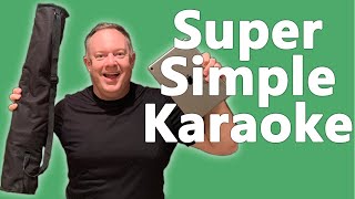 Simple Karaoke Setup for Mobile DJs  Add Another Component to your Services [upl. by Leeanne180]