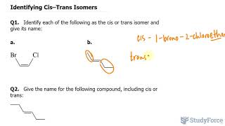 Identifying Cis–Trans Isomers [upl. by Jauch786]