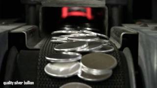 Coin Minting Process  Quality Silver Bullion [upl. by Giordano]