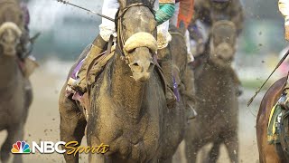 Kentucky Derby 2005 Giacomo gives legendary jockey Mike Smith his first Derby win I NBC Sports [upl. by Ezequiel137]