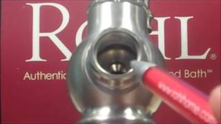 How to Replace a Cartridge in a ROHL Perrin amp Rowe U4766 Kitchen Faucet [upl. by Sral]