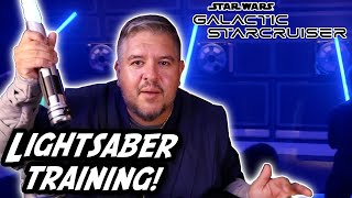 Star Wars Galactic Starcruiser Lightsaber Training Dojo Part 4 [upl. by Gittel]