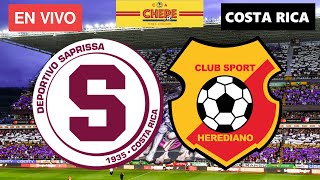 SAPRISSA VS HEREDIANO EN VIVO Jornada 13 Liga Promerica 2024 [upl. by Nowell647]