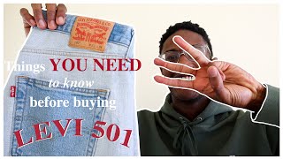 3 Things YOU NEED to know before buying Levis 501s  Americana 101 [upl. by Halverson]