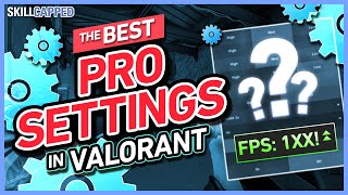 The BEST PRO SETTINGS in Valorant  Video Graphics FPS Minimap amp More [upl. by Aicat]