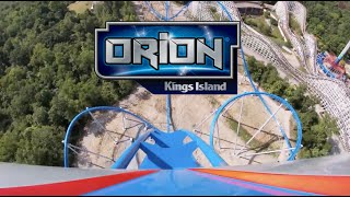 Official Kings Island Orion roller coaster POV [upl. by Olegnaleahcim]