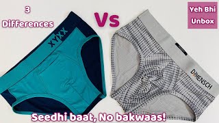 DaMENSCH vs XYXX Briefs Review  3 differences [upl. by Alek109]