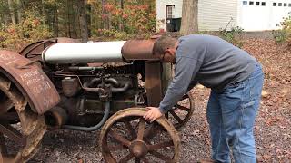 1926 Fordson Model F Starting amp Operating [upl. by Pasho]