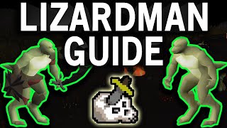 OSRS Lizardman Slayer Guide 07  w Cannon [upl. by Jere]