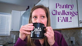 Pantry Challenge FAIL  2024 Update [upl. by Tail]