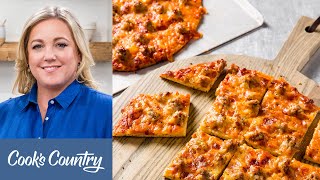 How to Make Italian Comfort Food Classics like Chicago ThinCrust Pizza and Pasta Fagioli [upl. by Server164]