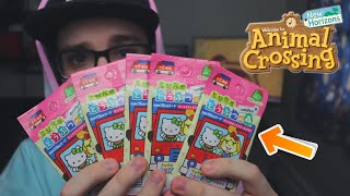 UNBOXING Animal Crossing Sanrio Amiibo Card Packs [upl. by Jennings]